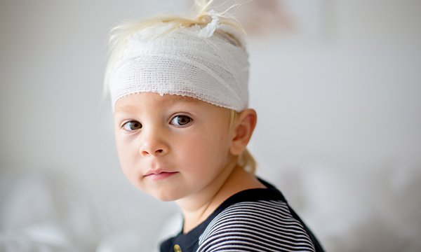 head injured child